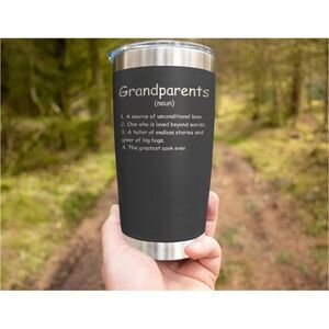 Grandparents Noun Tumbler‎ 20Oz (Laser Engraved)